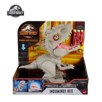 Jurský Svět, Tyrannosaurus Rex Indominus Křídy Isla Nublar Krmení Šílenství Dinosauří Hračky pro Děti, Dospělé Dárek GMT90