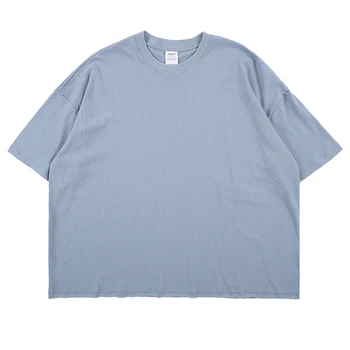 NAGRI jednobarevné Tričko Pánské Bavlněné Basic Top Tees Módní Muž Ležérní Letní T-košile 2020 Evropě A Americe