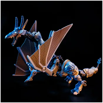 19cm Transformace KO KBB Dragon Knight Katastrofa Hvězdičkový Arthur Dinosaurus Anime Akce Obrázek Deformace Robot Model Hračky 33028