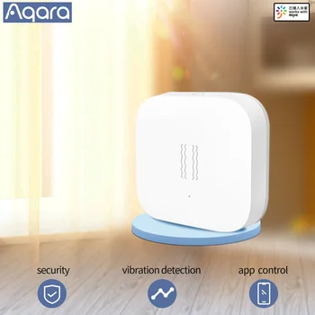 Aqara Snímače Vibrací Shock Senzor Inteligentní Pohybový Senzor Detekce Vibrací Alarm Monitor zigbee Mihome aplikace Zigbee smart home