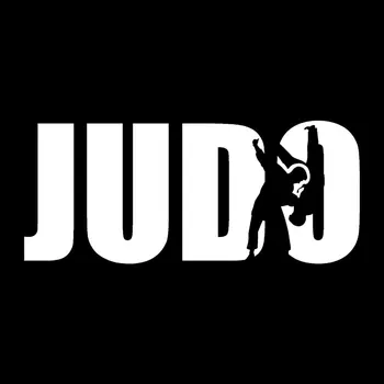 Nové Horké Auto Nálepka Judo Sportovní Zápas Bojovník Vinyl Auto Nálepky Škrábance, Vodotěsné Motorcycl PVC 19 CM*8 CM