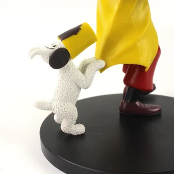 18cm Tintinova Dobrodružství PVC Akční Obrázek Tin Tin Zasněžené Pes Anime Sběratelskou Model Hračky, Dárky pro děti
