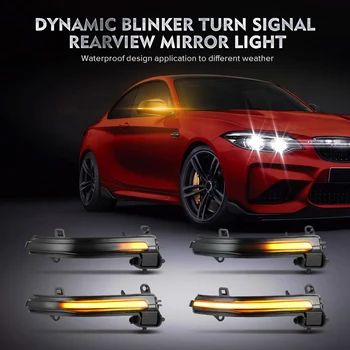 2ks Dynamické Blikač blinkr LED světla pro BMW F20 F30 F31 F21 F22 F23 F32 F33 F34 X1 E84 F36 1 2 3 4 F87 M2