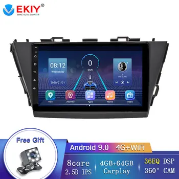 EKIY Pro Toyota V Plus Prius Alpha 2012-Android 9.0 autorádia GPS Multimediální Navigační Obrazovka Stereo č. 2 Din DVD Přehrávač
