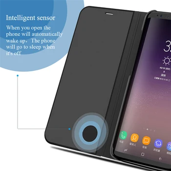 Smart Mirror Flip Telefon Pouzdro Pro Sony Xperia XZ3 Pro Sony Xperia XZ4 Ochranný Kryt Fundas Capa