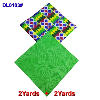 LIULANZHI Africké vosk tkaniny Nejnovější Smíšené barvy kolokace vosk polyesterové tkaniny 2+2yards ankara skutečné vosk ML13L375-ML13L390