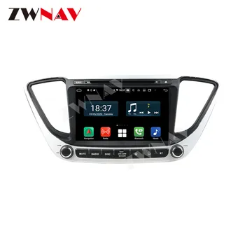 128GB Carplay Android 10 displej Multimediálního DVD Přehrávač pro Hyundai Verna 2017 BT GPS Navigace Auto Rádio Audio Stereo Hlavy jednotka