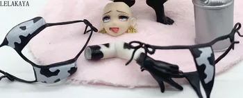 Nové Příjezdu 15CM Japonské Anime Q-Šest Kráva Život Č. 721 Holstein Sexy Dívka ver. Měřítku 1/6 PVC Akční Obrázek Model hračka Brinquedos