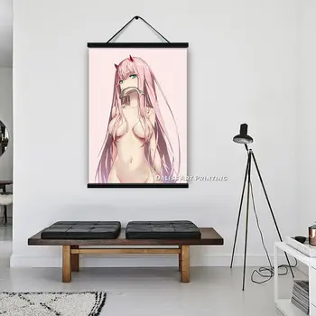Plátno Anime Nula Dva Obrázky, bytové Dekorace, Obrazy Plakát HD Otisky Umění Zdi Modulární Obývací Pokoj Zarámovaný