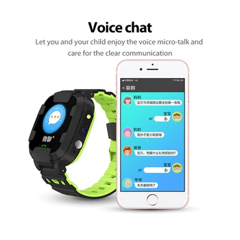 Děti chytré hodinky, hlasový chat 2G LBS umístění dětí telefon fotoaparát Místo Tracker Dotykový Displej sos IP67 vodotěsné dítě dárek