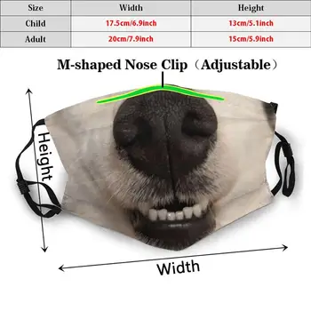 Domýšlivý Dospělé Děti, Anti Prachový Filtr Diy Maska Pes Domýšlivý Pes Nos Sibiřský Husky Sibiřský Husky Boop Nos
