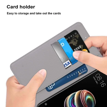 Pro Huawei Honor 20 20 10 9 8 Lite Nova 5T Čest 8S 8A P Smart Y5 2019 Y6 2019 Kryt Krásné Zvíře Card Slot Peněženka Flip Pouzdro