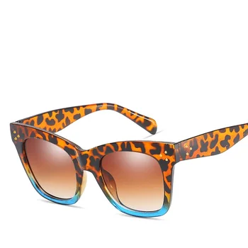 Náměstí sluneční Brýle, Ženy Módní Nové Vintage Odstíny Muži Značky Luxusní Design Velké Sluneční Brýle, UV400 Nadrozměrné Brýle Ženské Oculos