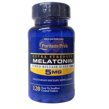 Doprava zdarma Melatonin 5 mg nočního spánku 120 ks vegetariánský potravinový doplněk