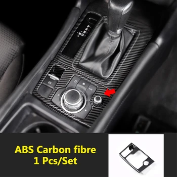 ABS Plast Pro MAZDA 3 AXELA 2017 2018 Car Styling Auto Doplňky, Auto Hold Gear Panel Automatická Převodovka Dekorace Kryty