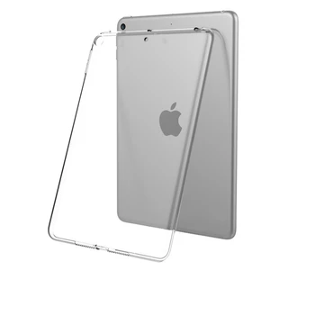 Pro iPad 10.2 2020 2019 Případě Měkké Silikonové TPU Průhledný Zadní Kryt pro iPad 7. 8. Generace Ochranný Clear Shell Capa