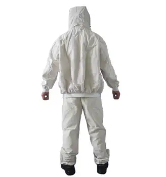 Bílé plátno spojuje Pískování oblek ochranný oděv nátěr celého těla ochranný oblek, pojištění pracovní bezpečnostní oděvy