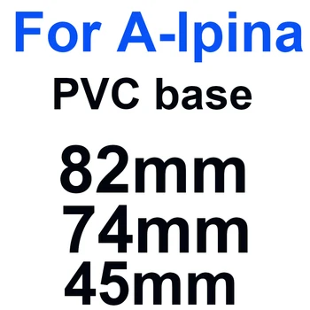 82mm 74 mm 45mm Auto volantu samolepky na Auto Znak odznak KUFRU /kapoty/řídit odznak, label Pro Alpina logo Chrome PVC 3KS/LOT