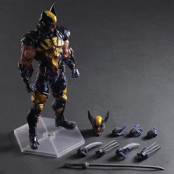 HRÁT UMĚNÍ 26cm Marvel X-MEN Wolverine Akční Obrázek Model Hračky