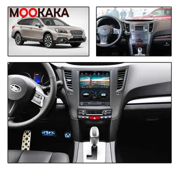 128 Tesla Obrazovce Carplay Na rok 2009 2010 2011 2012 2013 Subaru Legacy Outback Android Přehrávač GPS Jednotka, Auto Audio Rádio Stereo