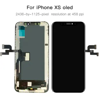 AAA+++ Pro iPhone X XR XS MAX OLED Dotykového Digitizéru Shromáždění Žádný Mrtvý Pixel LCD Displej Náhradní Displej Záruka