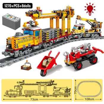 City Electric Technické Trať Auto Creator Stavební Bloky Mechanické Železniční Vlak Železniční Údaje Cihly Hračky pro Děti