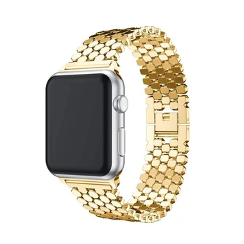 Popruh pro Apple watch band 4 5 iwatch 40 mm 44 mm kapela 38mm 42mm apple watch 5 4 3 2 1 z Nerezové oceli correa náramek Příslušenství