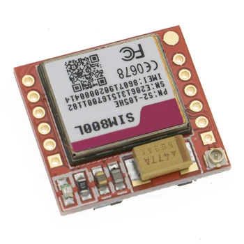 20ks Nejmenší SIM800L GPRS GSM Modul MicroSIM Karty, Základní Desky Quad-band TTL Sériový Port