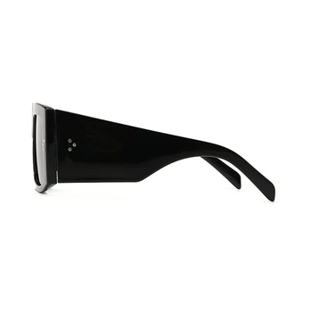 2020 Luxusní Módní Značky Design Nadrozměrné Náměstí sluneční Brýle, Ženy Vintage Nýt Velký Rám Gradient Sluneční Brýle Pro Ženy, UV400