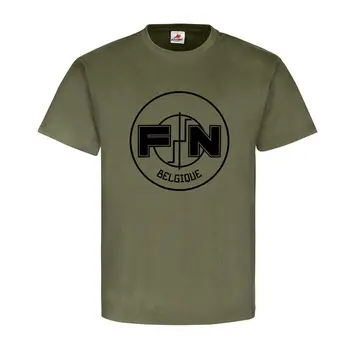 2019 Letní oblečení značky FN Belgie Fabrique Nationale Herstal Ventilátor Belgien Waffenfabrik d T Shirt Novinka Tričko