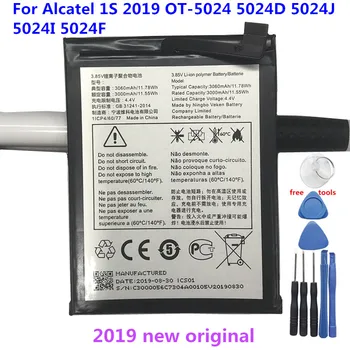 Nové Originál 3000mAH Náhradní Mobilní Telefon Baterie Pro Alcatel 1S 2019 OT-5024 5024D 5024J 5024I 5024F