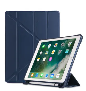 Pouzdro Pro iPad Pro 9.7 2016 2017 2018 6. Generace S Tužkou Držitele PU Kůže Smart Cover Pro iPad Air 1 2 TPU Zpět Pouzdro