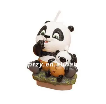 Panda Silikonové formy mýdlo formy silikonové pandy mýdlo formy oxidu křemičitého gelu zemře panda Aroma kámen formy pandy svíčka formy