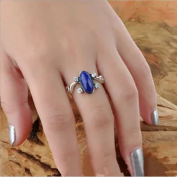 Elena prsten upíří deníky Irina anti-denní prsten set s zirkon S925 mincovní stříbro prsten