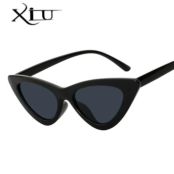 XIU Ženy Módní Brýle Kočičí Oko Design Značky sluneční Brýle, Ženy, Retro Vintage Gafas Brýle SS18 Nové Oculos de Sol UV400