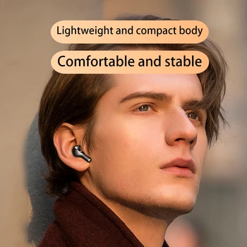 R3 Bluetooth Sluchátka Bezdrátová sluchátka LED TWS s Mikrofonem Sluchátka, dotykové ovládání, power bank 2000mAh Hluk Zrušení Sluchátka