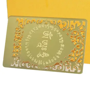 Feng Shui Bódhisattvy Kohout (Acala) Tištěné Zlaté Karty W4122