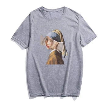 Móda print T-shirt osobnosti módní Harajuku Nové letní casual loose S-2XL dámské oblečení