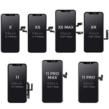 Nové Premium Pro iPhone 5S SE 6 6Plus LCD Displej OEM Kvalitní Náhradní s Dotykovou Obrazovkou Pro iPhone 7 7Plus 8 8Plus Displej