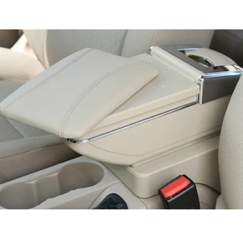 Pro Nissan Versa Sunny 2011-2016 Loketní opěrka pole centrální sklad obsah krabice držák konzola rameno PU Kožené auto-styling příslušenství