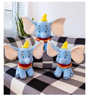 25CM Dumbo Slon Plyšové Hračky, Děti, Dárky, Roztomilá Plyšová Zvířata, plyšové Hračky Pro Děti, Plyšové Panenky