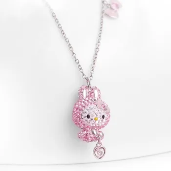 Módní šperky swa, pro rok 2020 nové kouzlo roztomilá králičí lásky tří-dimenzionální tvaru přívěsek náhrdelník pro ženy