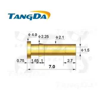 Tangda pogo pin konektor 4*7 mm sonda konektor aktuální Test pin ( Lze přizpůsobit ) DIY