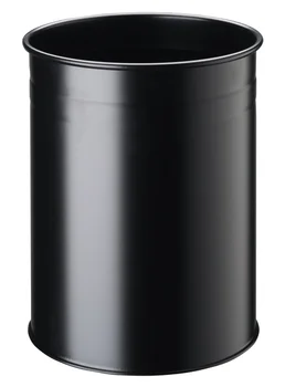 Odpadkový koš Kovový 15L, 315x260mm Černá