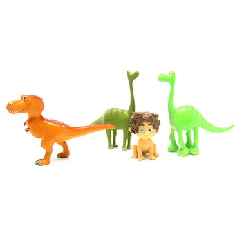 12ks/lot 3~7cm PVC kreslený Dinosaurus akční figurka hračky pro Děti, vánoční Anime Brinqudoes Dárky