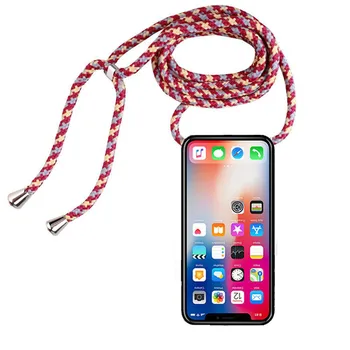 Pro Xiaomi Mi Hrát Mobil Pouzdro S Šňůrkou Náhrdelník Ramenní Popruh Na Krk Lano Kabel Pro Xiaomi Mi Hrát