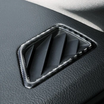 Dashboard Air Outlet Vent Rám Obtisk Uhlíkových Vláken Interiérové dekorace Doplňky pro BMW Řady 5 F10 levostranné řízení 11-17
