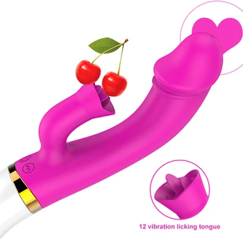 BFACCIA Ústní Jazyk Lízání Vibrátor Klitorisu Masáž Vagíny, G-Spot Stimulátor Teleskopické Vibrátor Vibrátory Sex Hračky pro Ženy