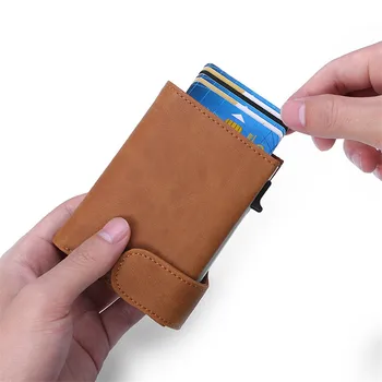 ZOVYVOL 2020 RFID Anti-theft Muži Inteligentní Peněženku, Kreditní Karty Porte Carte Módní Karty Případě, že Držitel Pasu Unisex Mince Kabelku