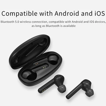 XVIDA XY-7 Bezdrátové Bluetooth 5.0 TWS Sluchátka Mini Sluchátka S nabíjecí pouzdro Pro všechny chytrý Telefon šumu Headset Sport